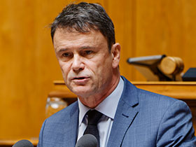 Der Berner Regierungsrat Philippe Müller. width=280